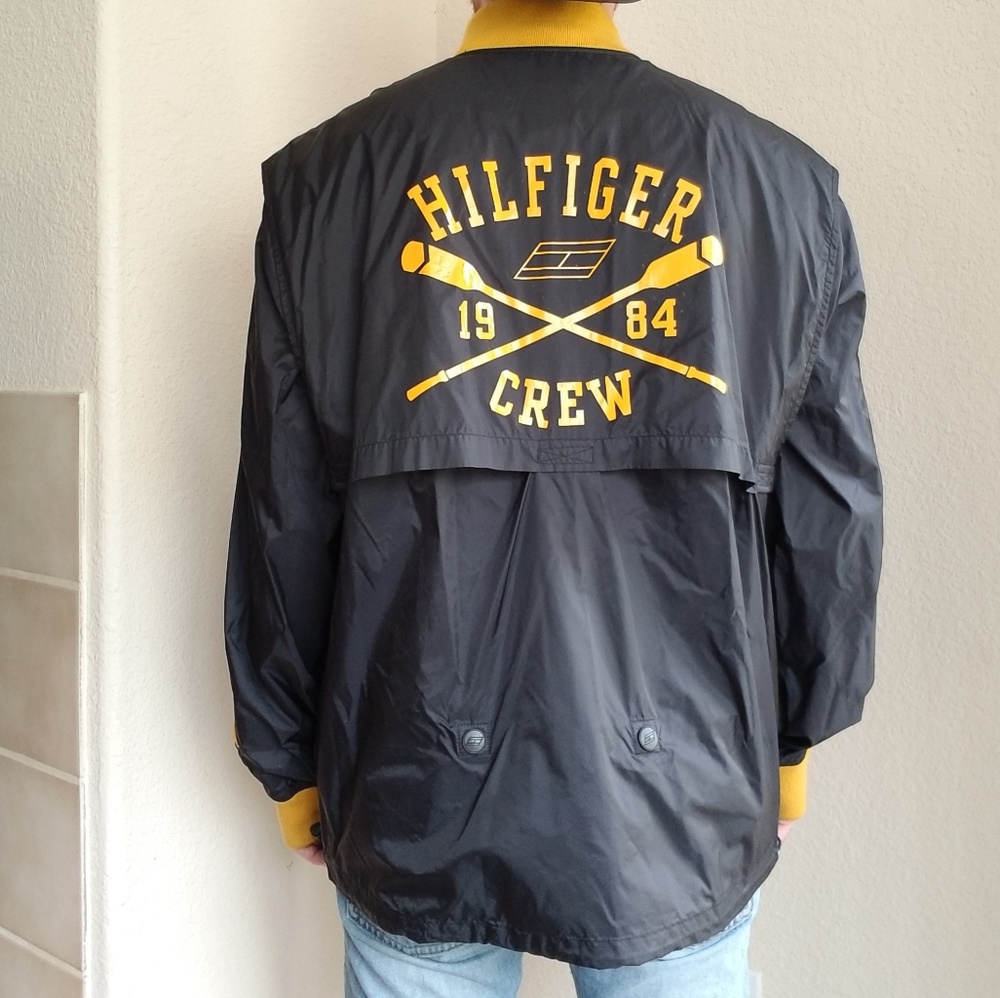 Vintage Tommy Hilfiger Athletics Crew Jacket RARE!